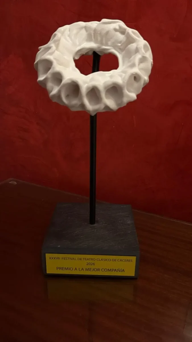 Premio a la Mejor Compañía en el Festival de Cáceres 1 Premio Festival de Caceres